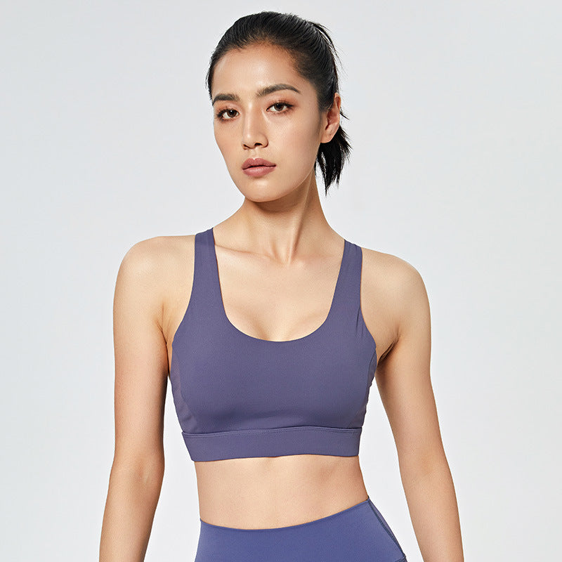 Beautiful Back Sports Underwear Women Gathered Spaghetti Vest Beautiful Back Sports Underwear Women Gathered Spaghetti Vest